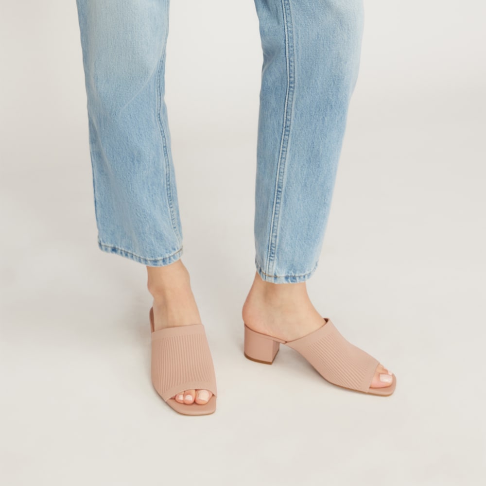 The Glove Mule in ReKnit | Pale Pink - Image 3