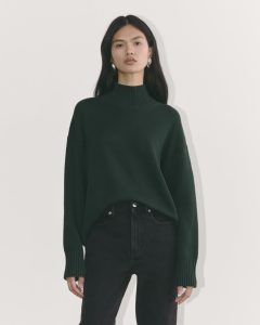 The Boxy Turtleneck in Everyday Cotton | Scarab