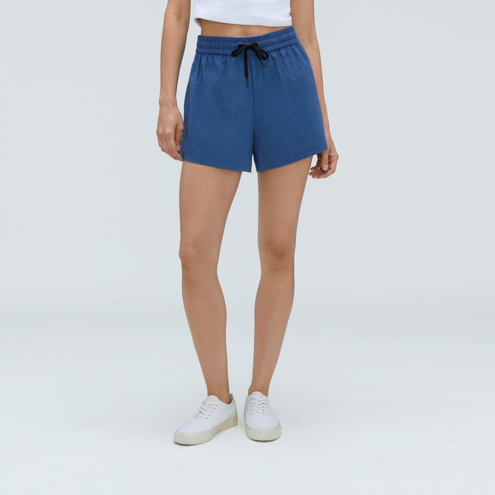 The Seersucker Boxer Short | Deep Blue - Image 2