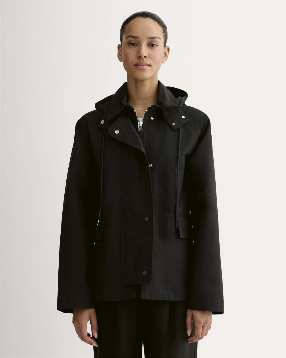 The Short Anorak | Black