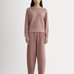 The Off-Duty Barrel Pant | Brown Garment Dye