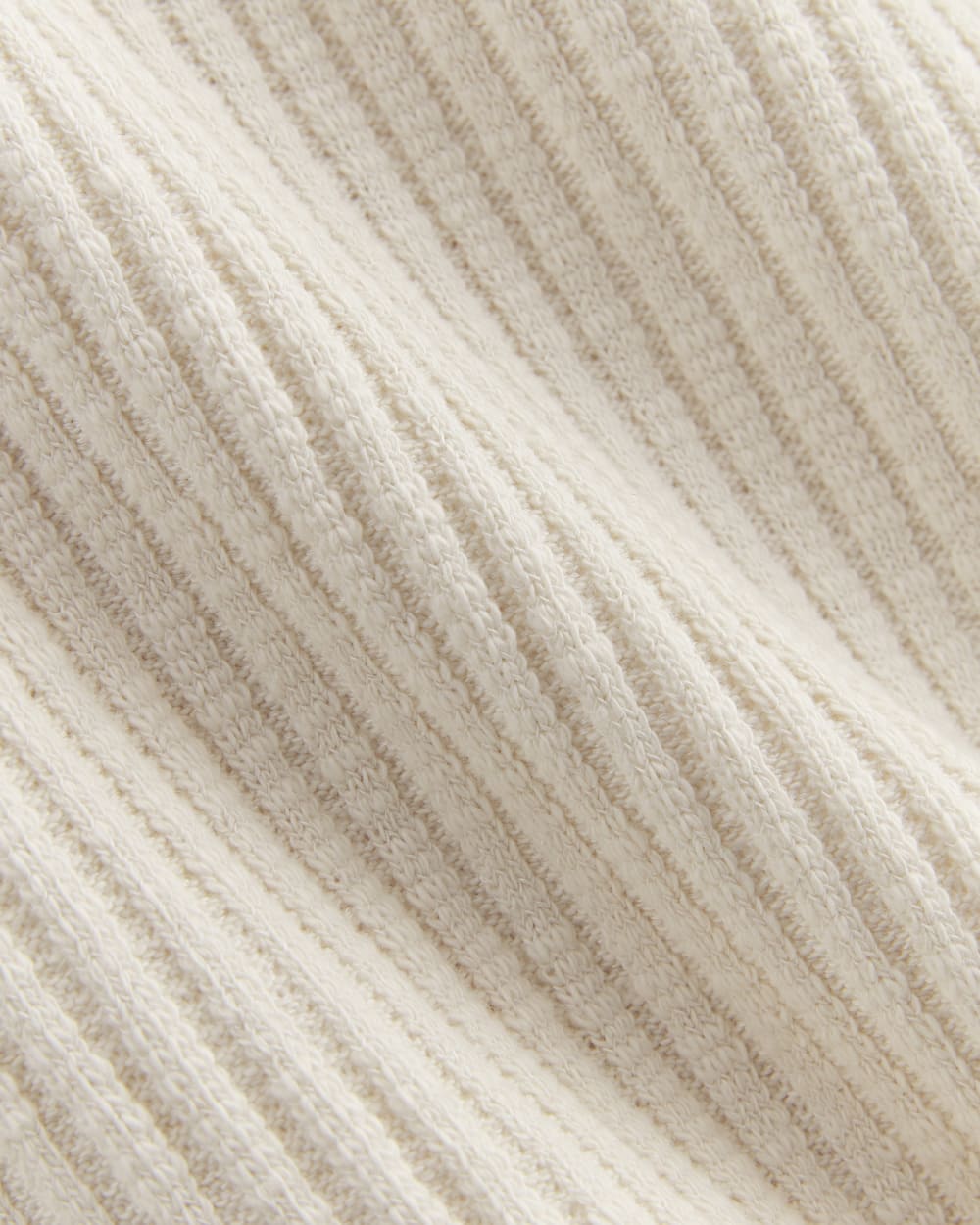 The Rib-Knit Short-Sleeve Henley | Bone - Image 6