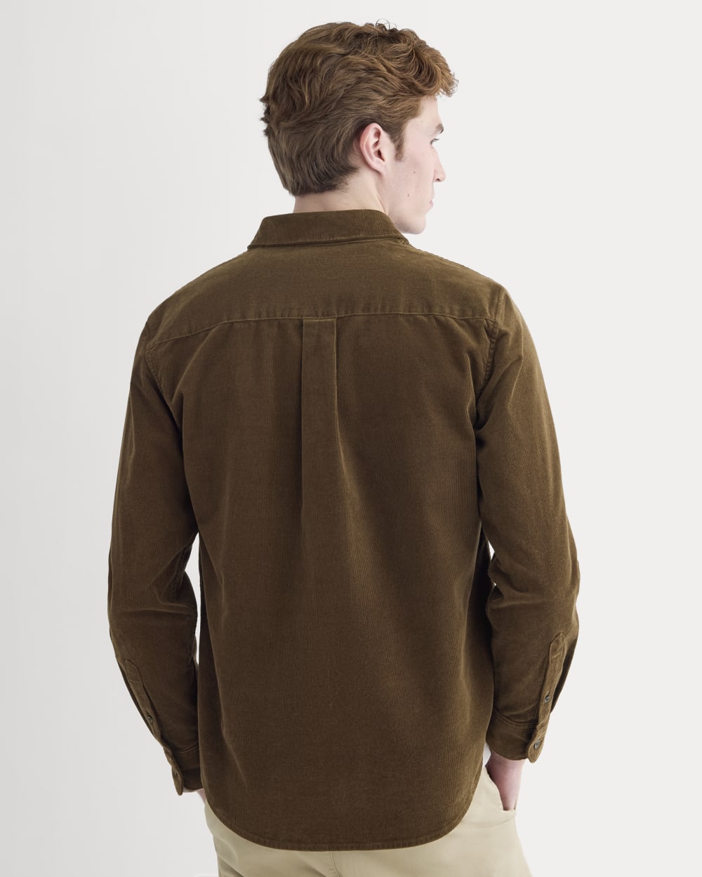 The Classic Shirt in Corduroy | Cocoa - Image 5