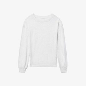 The Organic Cotton Long-Sleeve Tee | Heathered Grey