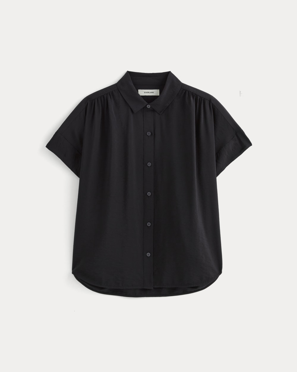 The Square Shirt in SoftLuxe | Black - Image 2