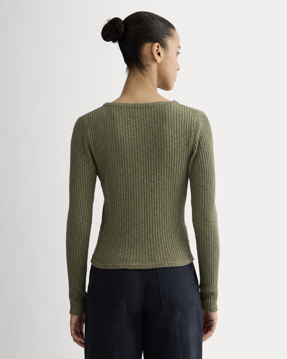 The Cozy Rib Cardigan | Kalamata - Image 5