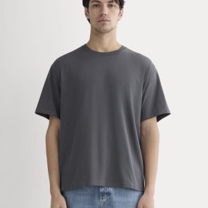 The Premium-Weight Relaxed Crew | Uniform | Graphite