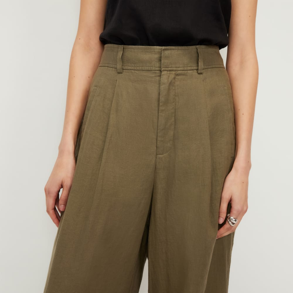 The Linen Way-High® Drape Pant | Kalamata - Image 4