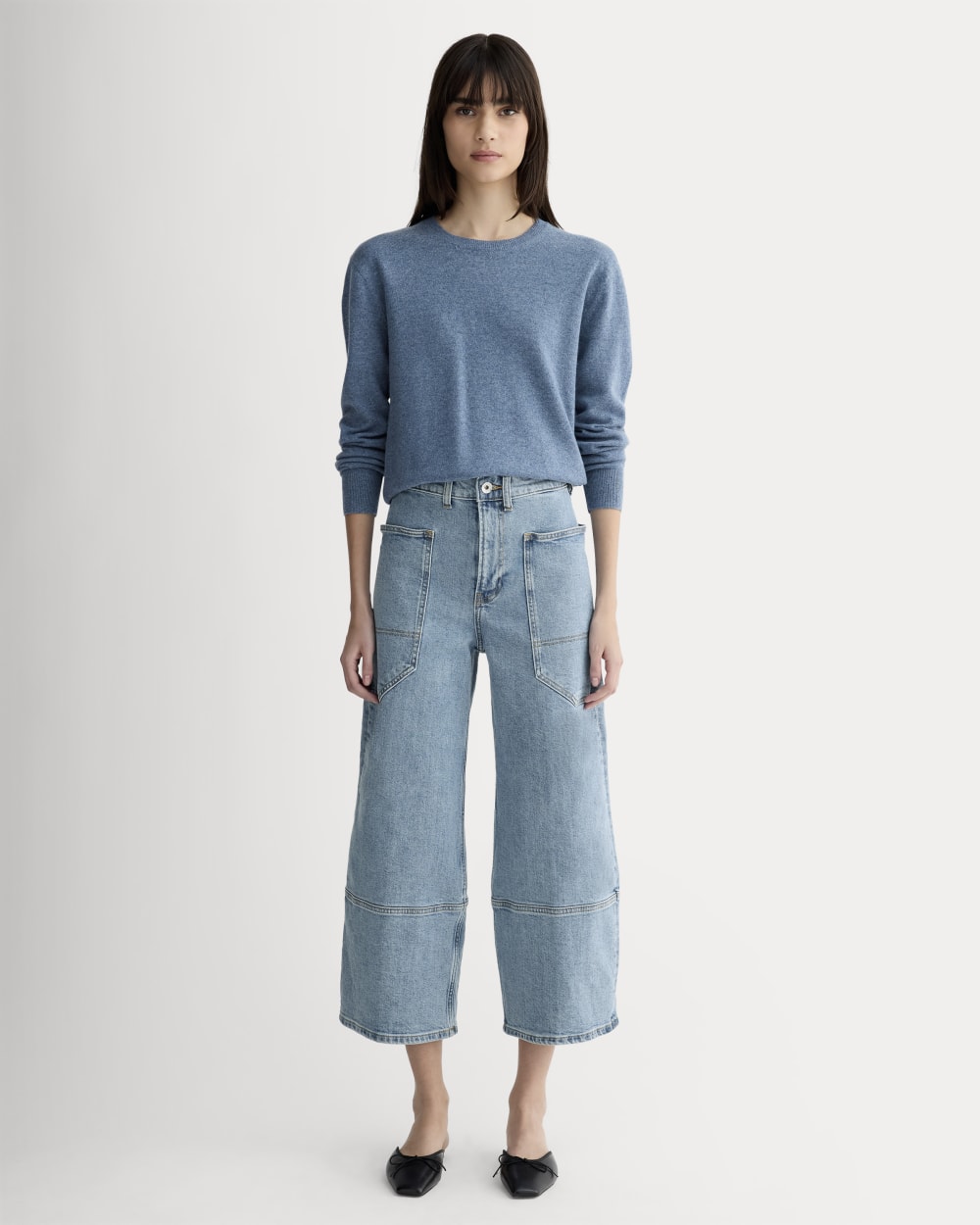 The Way-High® Gardener Cropped Jean | Shallow Beach