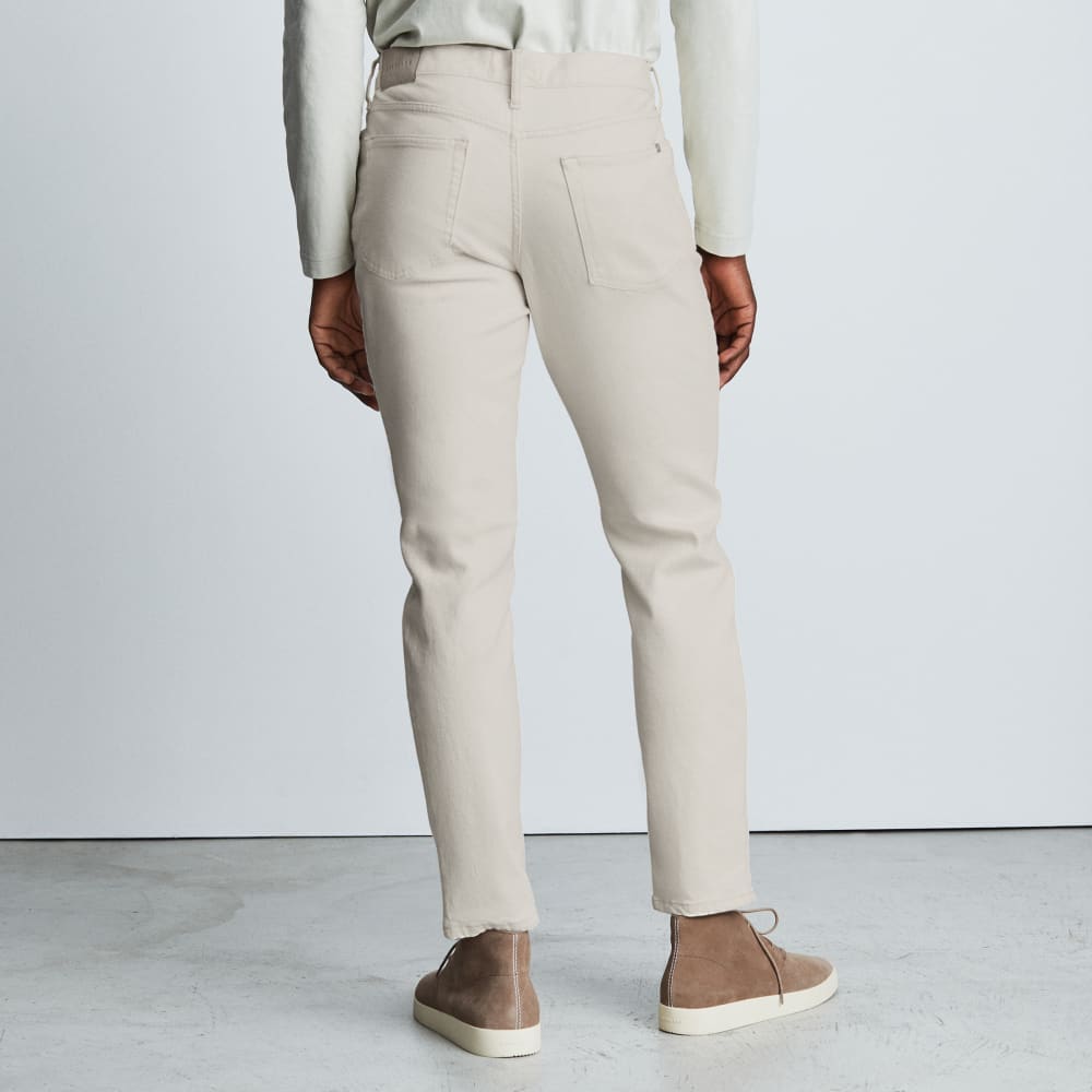 The Organic Cotton Slim-Fit Jean | Ecru - Image 3