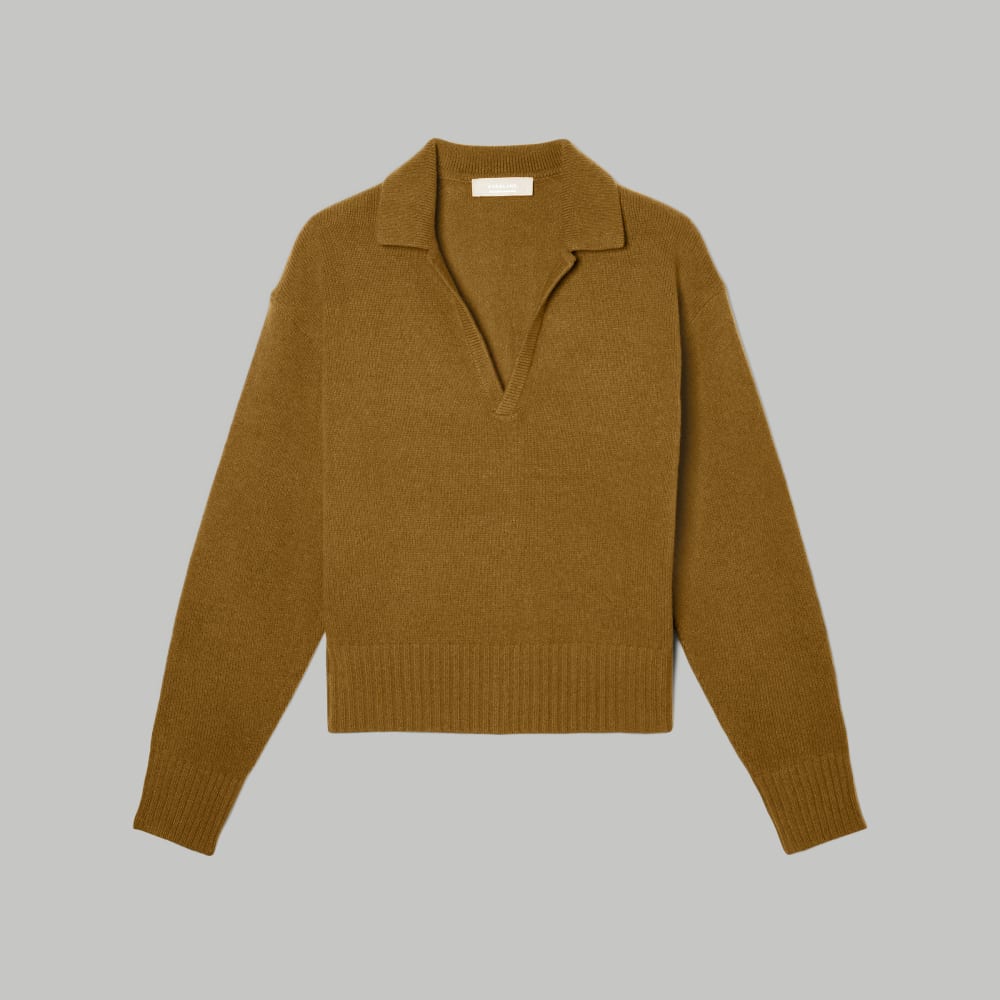 The Cashmere Polo | Tapenade - Image 2