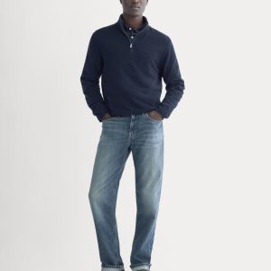 The Selvedge Straight Fit Jean | Drake Vintage Mid Wash