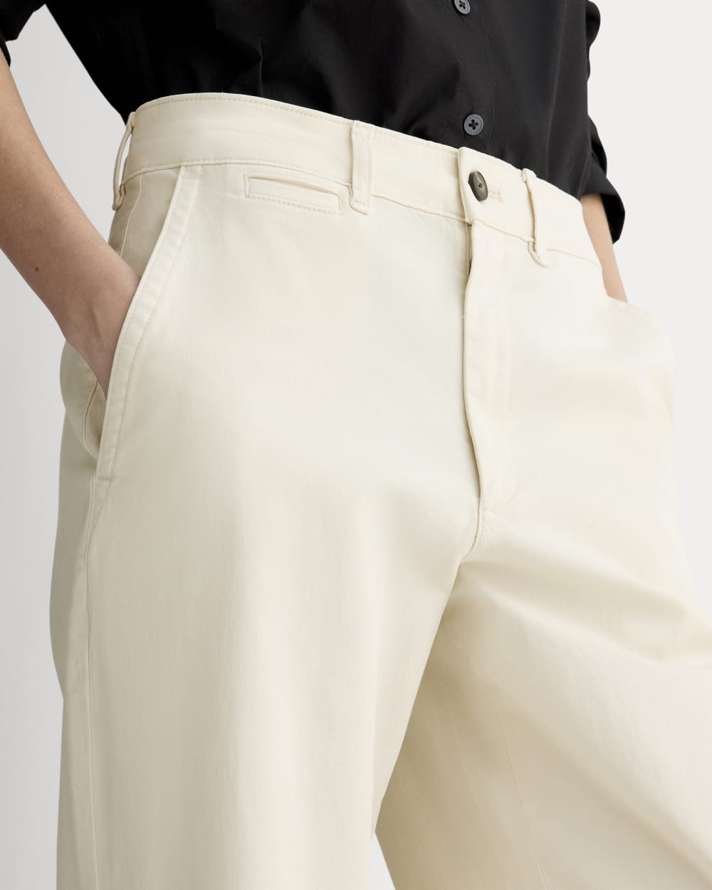 The Wide-Leg Chino | Birch - Image 4