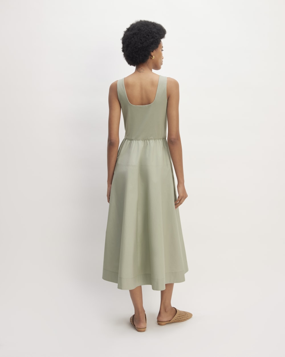 The Supima? Jersey Riviera Dress | Sage Green - Image 6