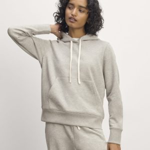 The Off-Duty Terry Hoodie | Heathered Grey