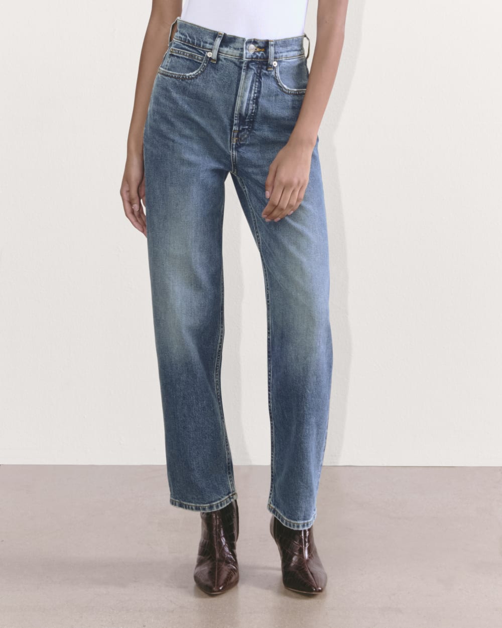 The Way-High® Jean | Mid Indigo | 27.5 Inseam - Image 6