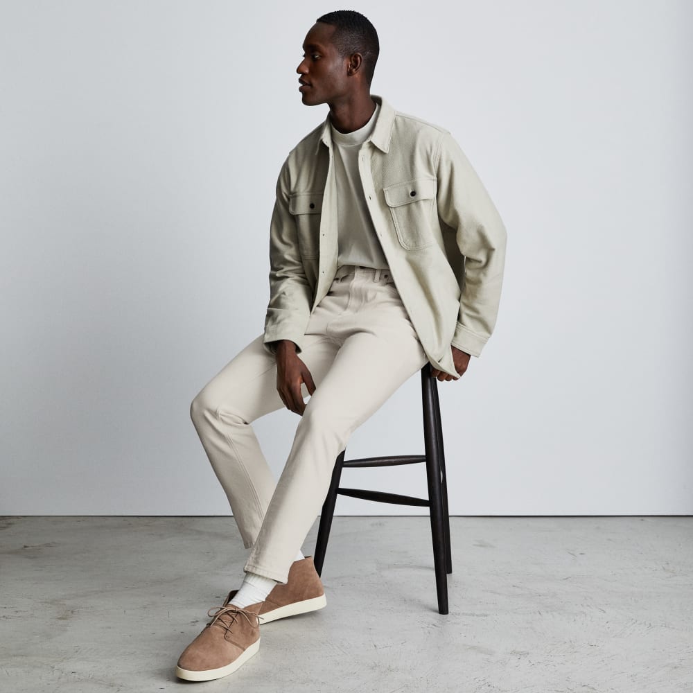 The Organic Cotton Slim-Fit Jean | Ecru - Image 5