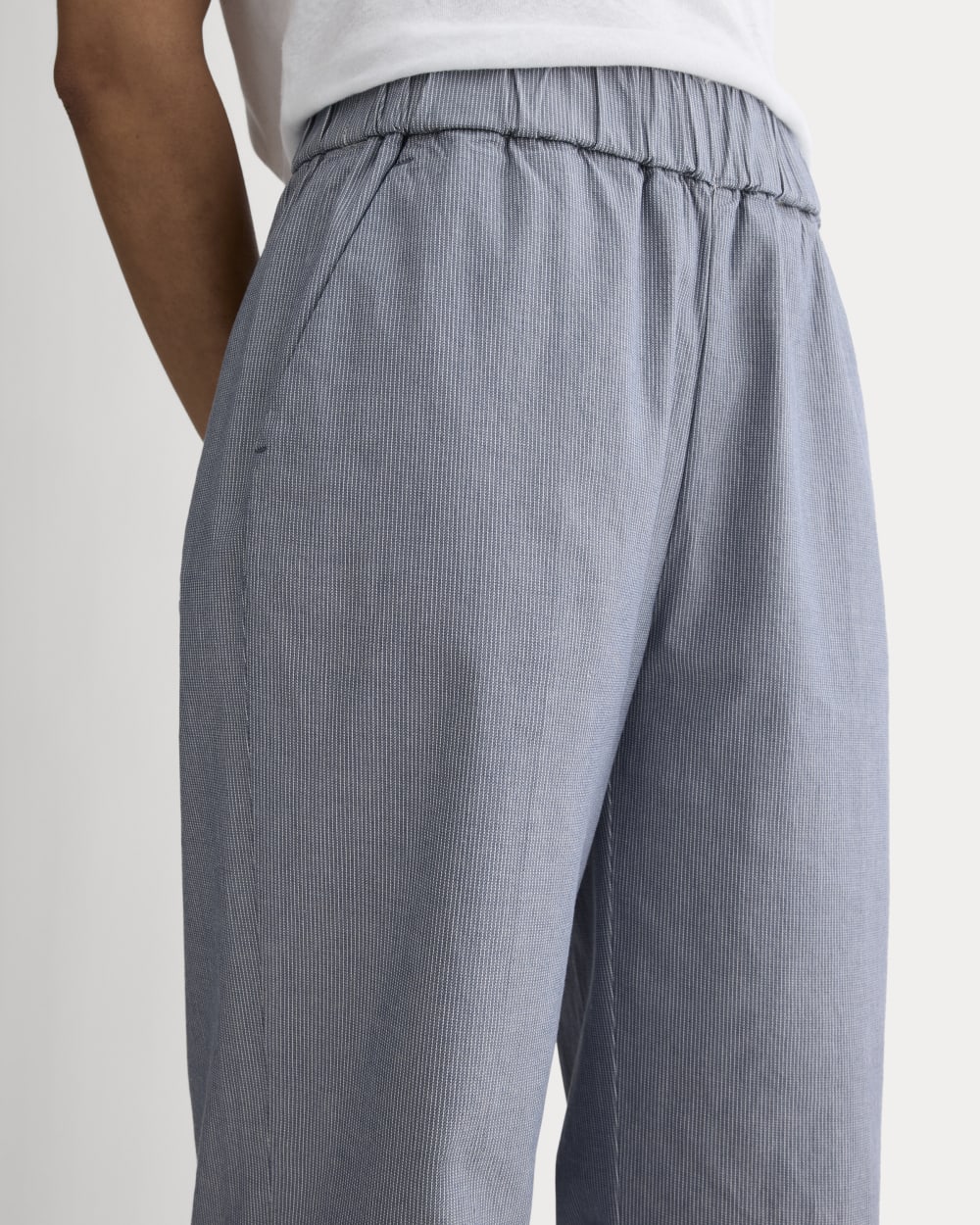 The Easy Pant | Dark Denim Pinstripe - Image 4