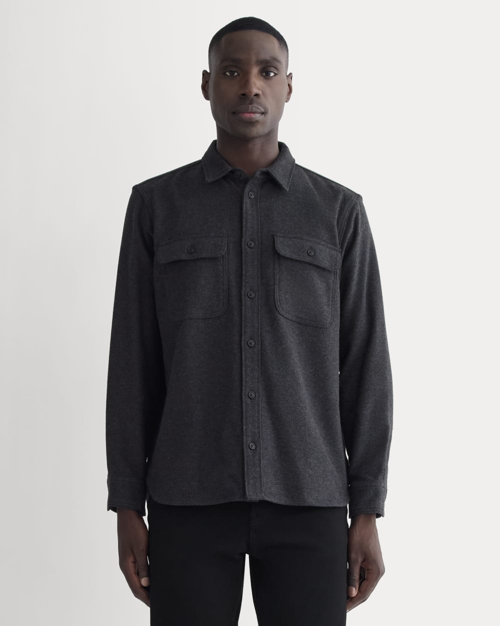 The Heavyweight Overshirt | Uniform | Charcoal Heather