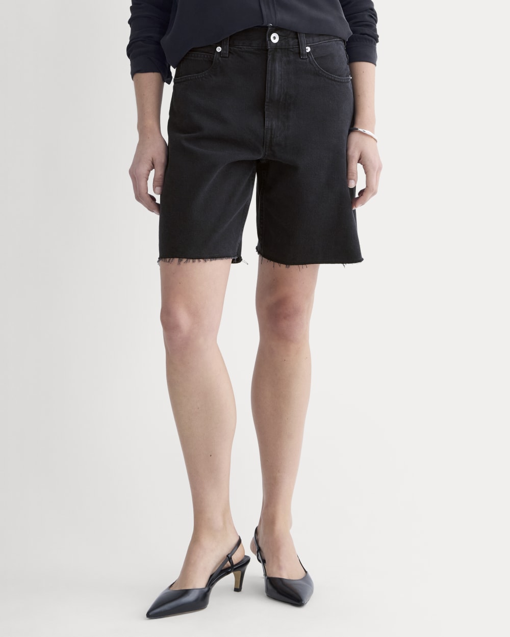 The OG Baggy Jean Short | Washed Black - Image 3