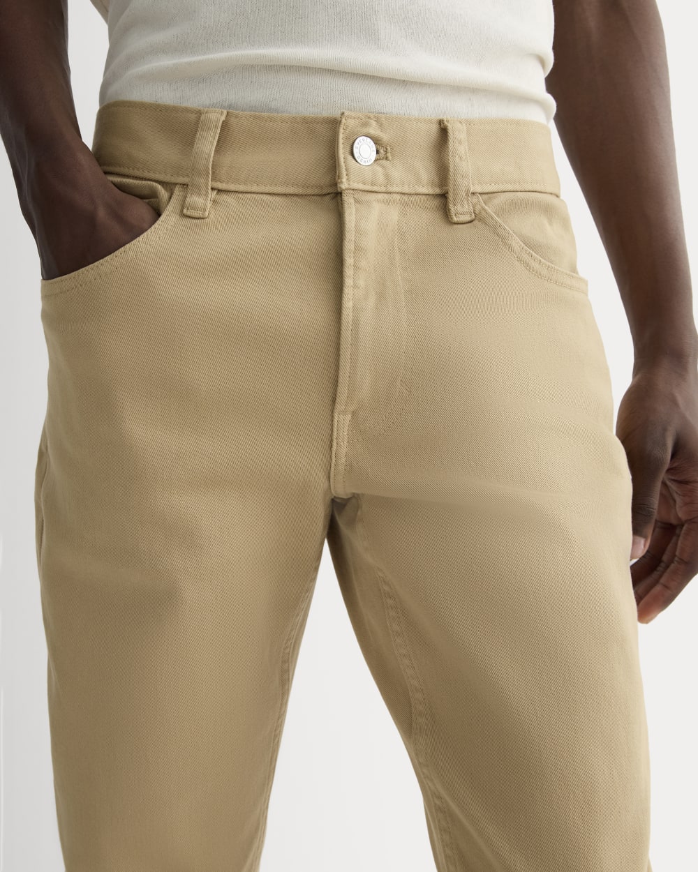 The Stretch Twill 5-Pocket Pant | Classic Khaki - Image 4