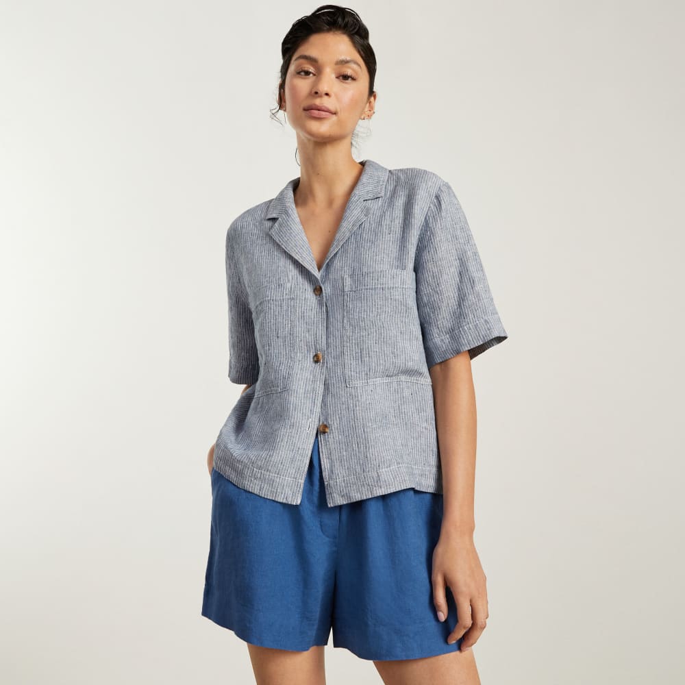 The Linen Boxer Short | Deep Blue - Image 7