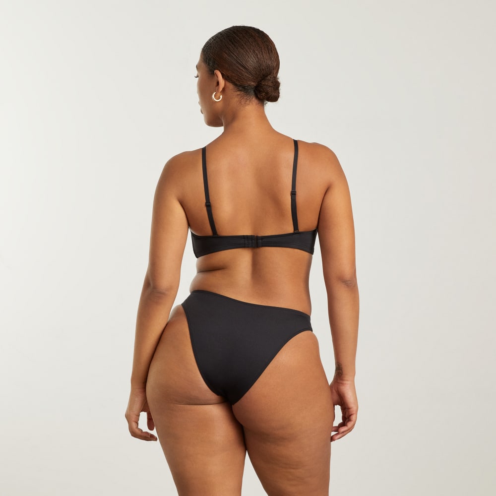 The Thigh-High Bikini Bottom | Black - Image 4