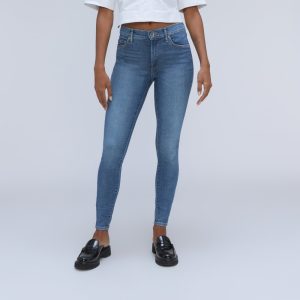 The Mid-Rise Skinny Stretch Jean | Atlantic Wash