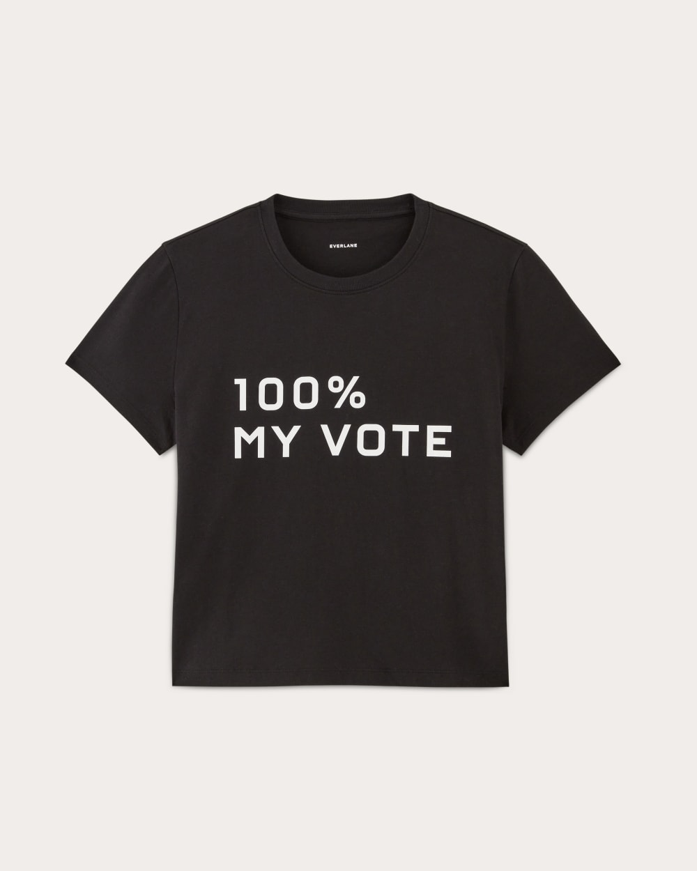 The Voter Tee in Essential Cotton | Black - Image 2