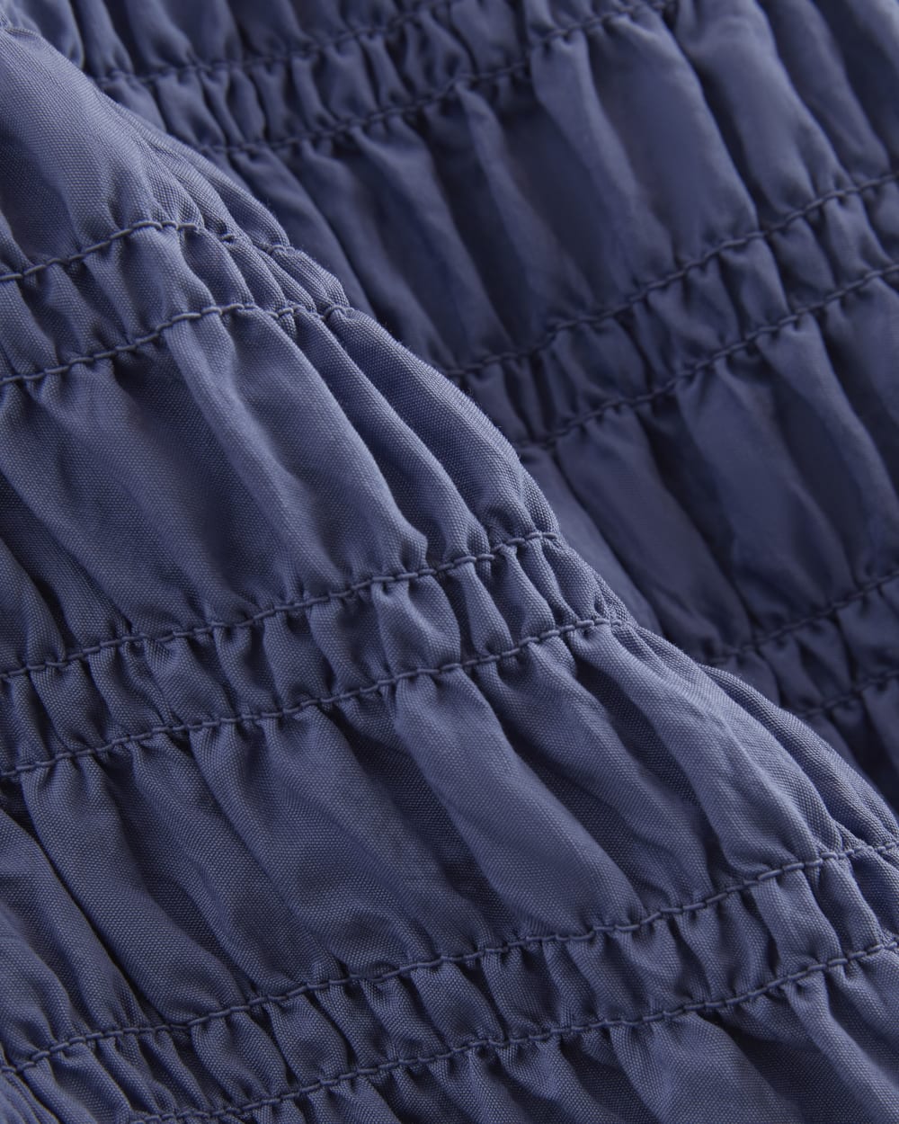 The Smocked Column Dress | Blue Dusk - Image 5