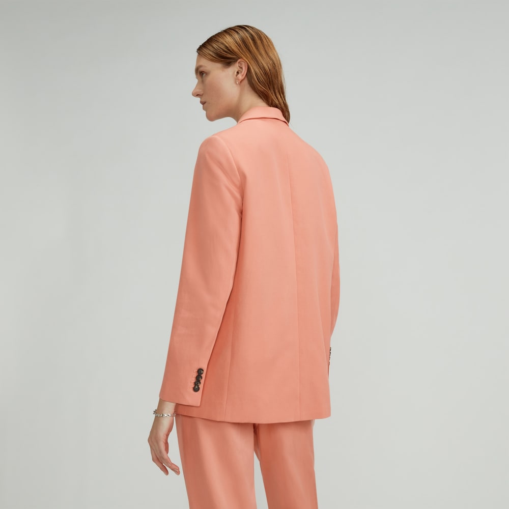 The Oversized Blazer in Buttersmooth | Tawny Pink - Image 3