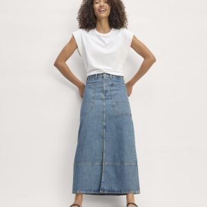 The Gardener Skirt | Medium Indigo